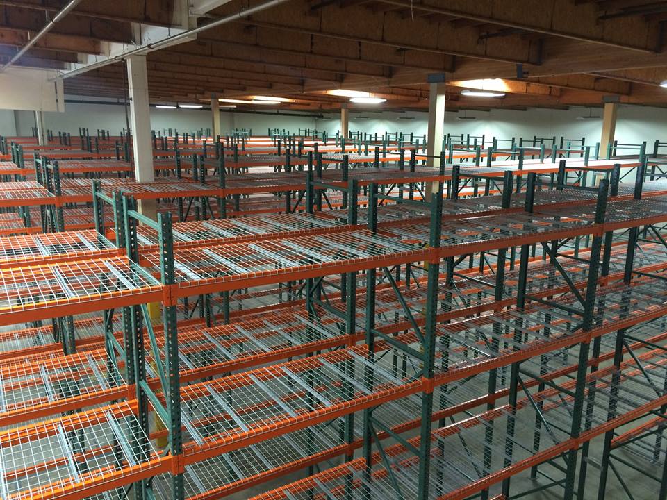 Selective Pallet Rack storage system for Laredo warehouses